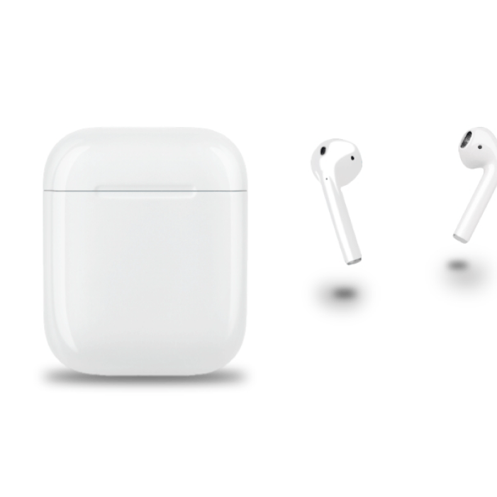 Apple AirPods 2, MV7N2, High copy, Белый - Б/У