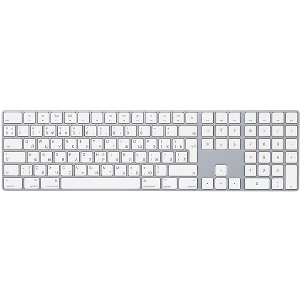 Клавиатура беспроводная Apple Magic Keyboard с цифровой панелью (MQ052RS/A)