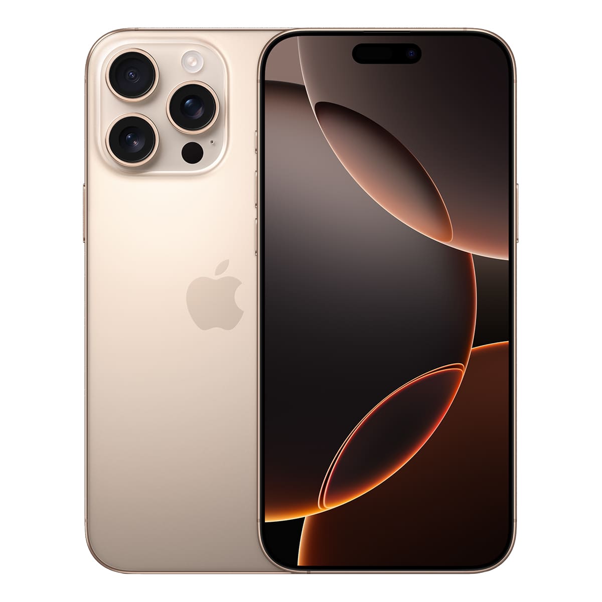 iPhone 16 Pro 256Гб (1 sim + eSIM / 89%) Пустынный титан - БУ ★★★★☆
