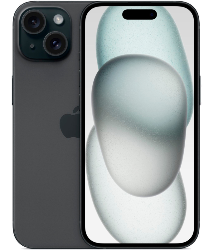iPhone 15 128Гб (2 sim / 89%) Черный - Б/У ★★★☆☆