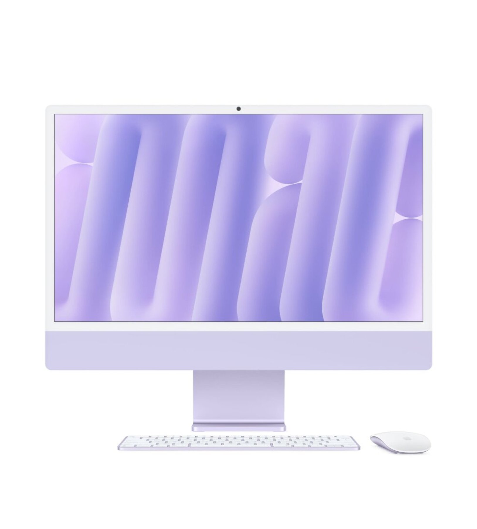Apple iMac 24", 2024, Retina 4,5K, M4 10Core CPU, 10Core GPU/24Гб/512Гб SSD, Фиолетовый