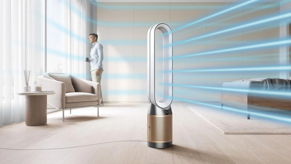 Очиститель воздуха Dyson TP12 Purifier Cool, Белый/Золотой