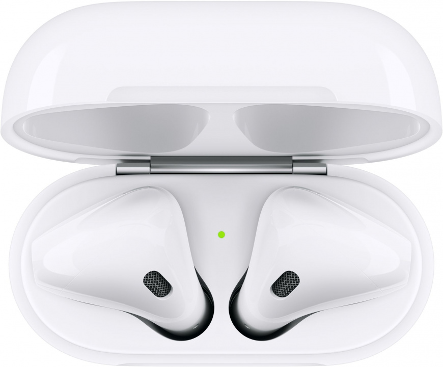 Apple AirPods 2, MV7N2, Не заряжается кейс / high copy, Белый - Б/У