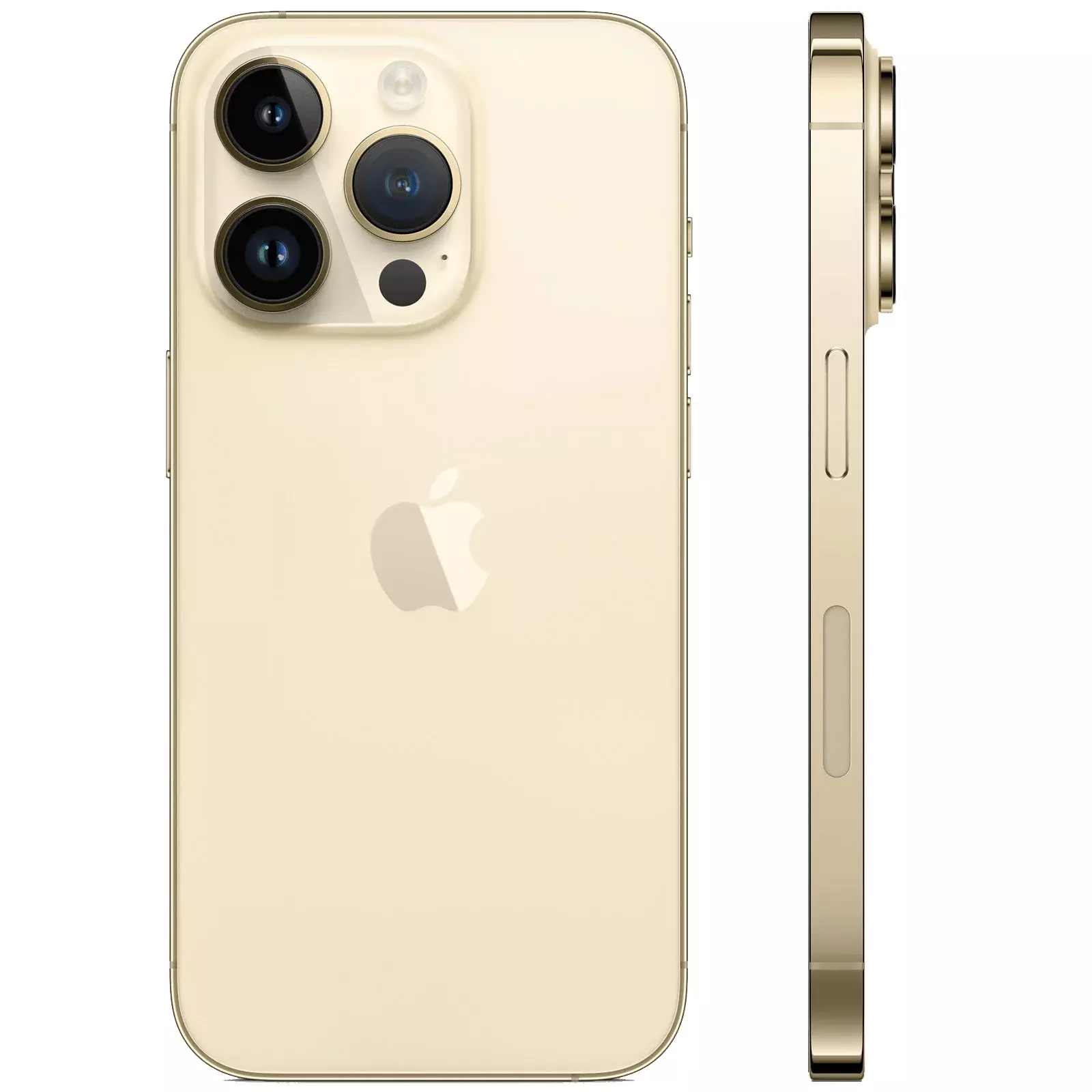 iPhone 14 Pro 128Гб (1 sim + eSIM / 86%) Золотой - Б/У ★★★★☆