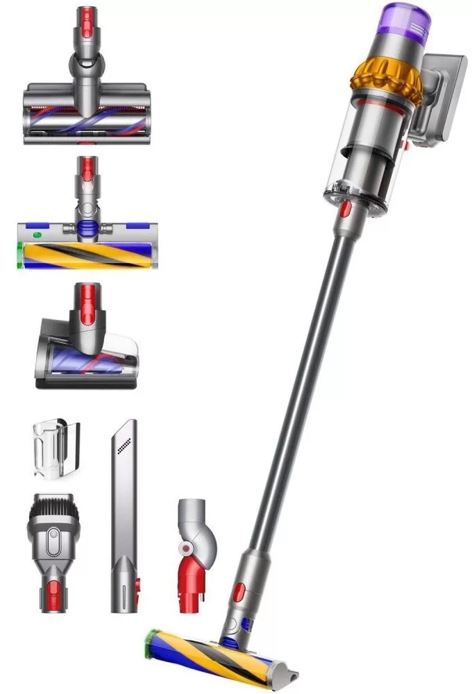 Dyson V15 Detect Absolute SV47 с лазером, Серебристый