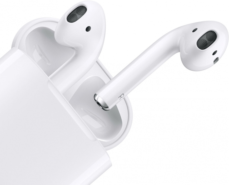 Apple AirPods 2, MV7N2, Не заряжается кейс / high copy, Белый - Б/У