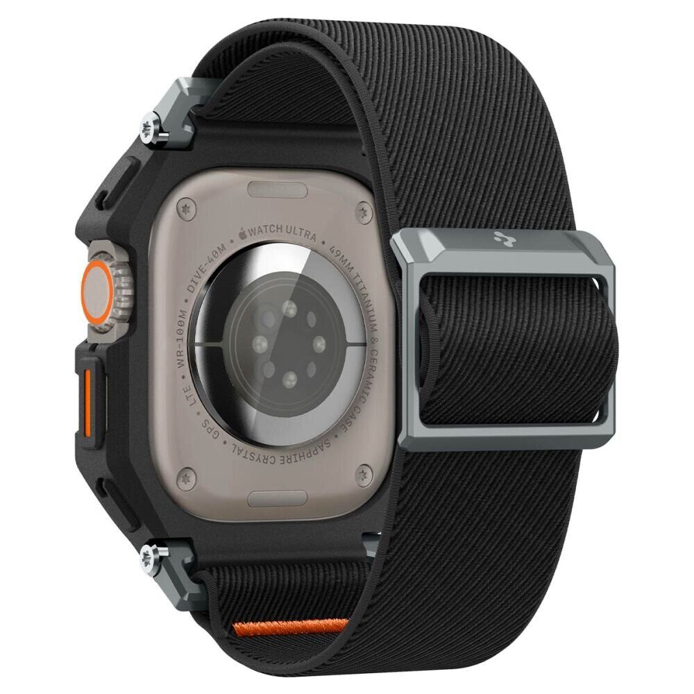 Ремешок+чехол SPIGEN LITE FIT ”PRO” для Apple Watch Ultra 1 / 2 (49 мм), Матовый черный