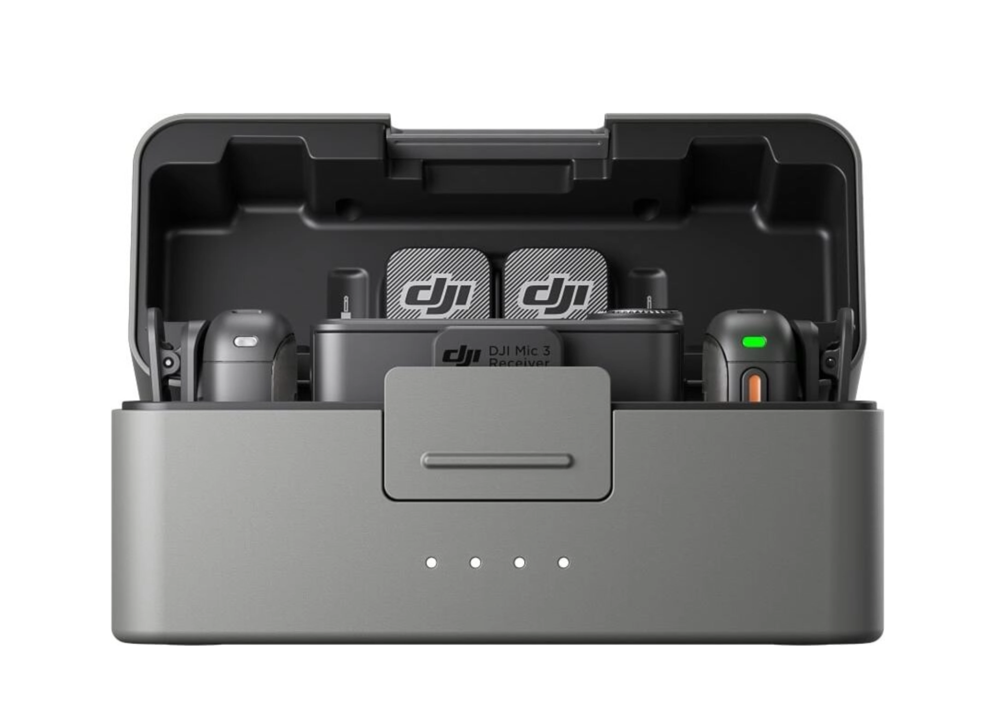 DJI Mic 3 (2 TX + 1 RX + Charging Case), Черный